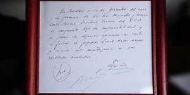 13岁梅西签约巴萨餐巾纸拍卖 它能进巴萨博物馆吗